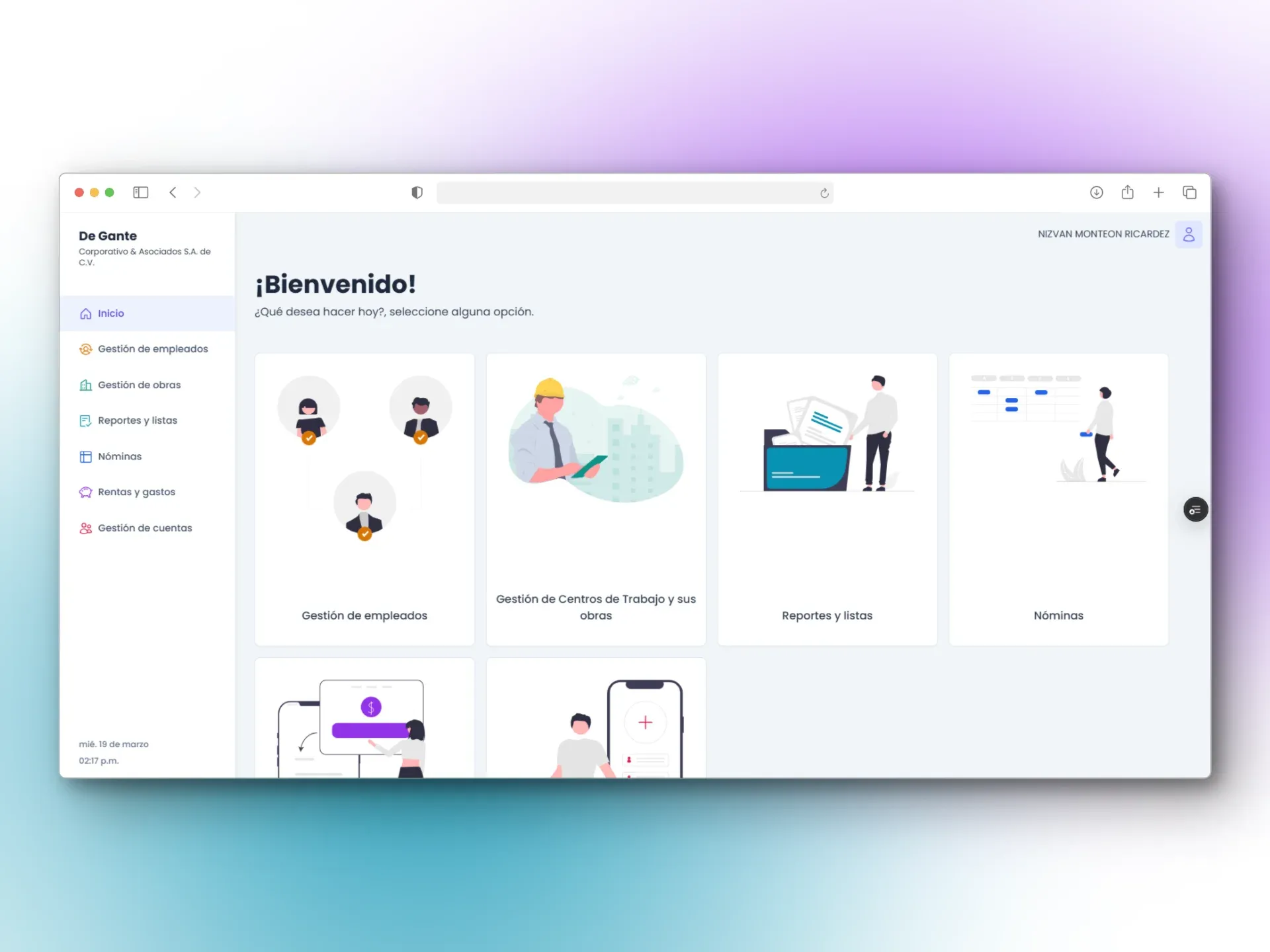 De Gante mockup